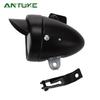 Retro Black Metal Bicycle Headlight Visor - High Lumen, Long Range 1LED for Beach Riding