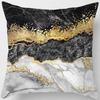 Charming Cushion Cover Wrinkle Free Dustproof Polyester Geometric Printed Cushion Throw Cover Furniture Accessories