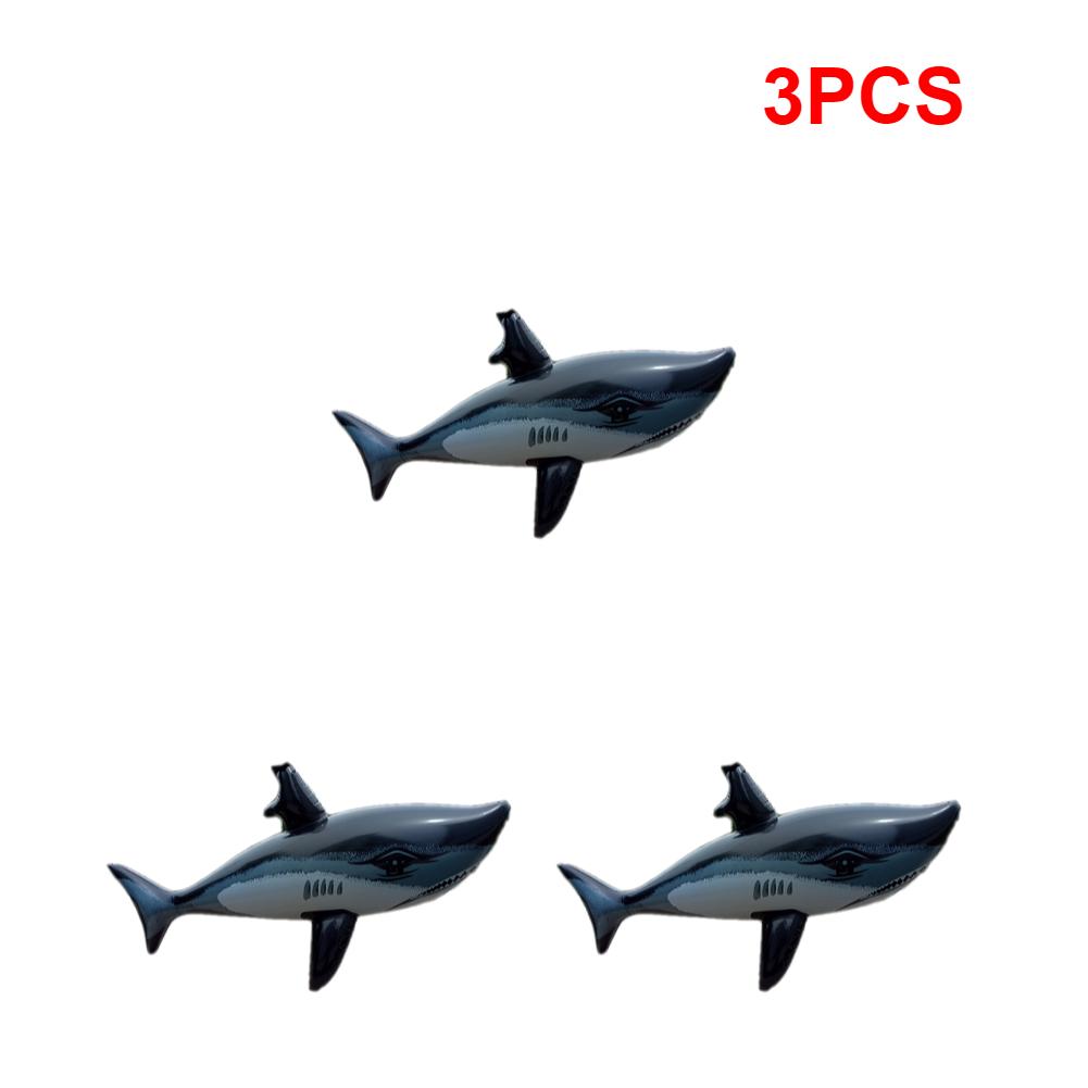Shark Floating Toy Swimming Pool Inflatable Toys Shark Whale Toy Pool Accessories For Kids Adults Gift,1-5PCS