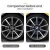 For BMW Car Wheel Center Hub Caps Sticker Auto Emblem Wheel Center Cap X3 X5 M5 M3 E46 E90 E60 F10 E39 F30 E36 G30 E87 E70 UCKWP1