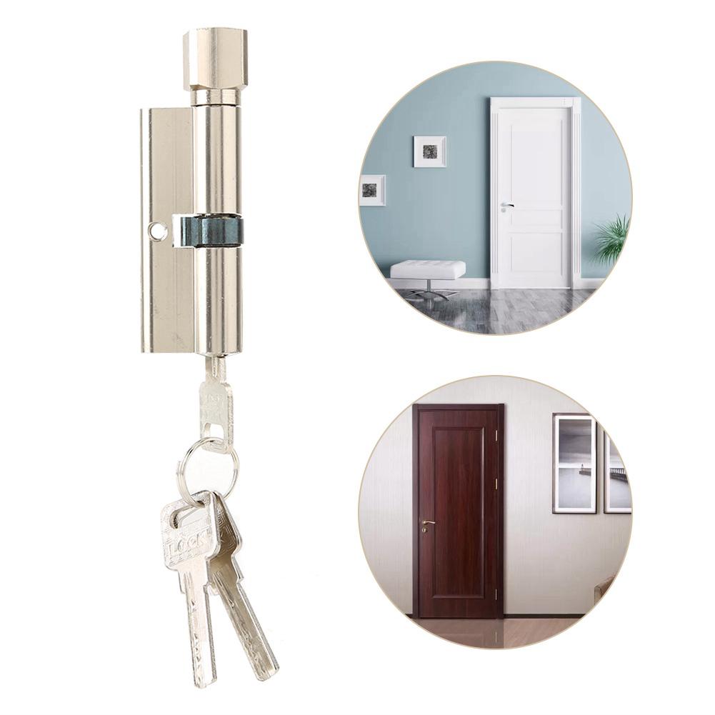 70mm Aluminium Alloy Security Home Door Lock Cylinder with 3 Keys