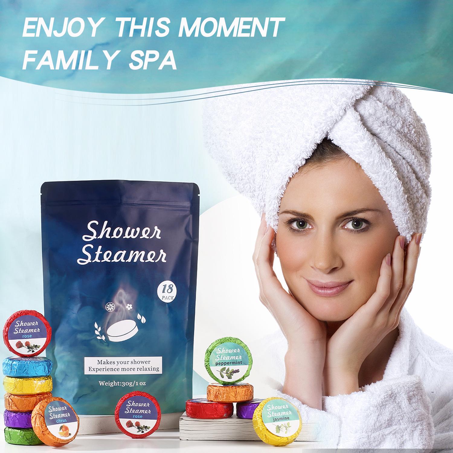 Aromatherapy Shower Steamers Bath Bombs, 30g, 18 Pack