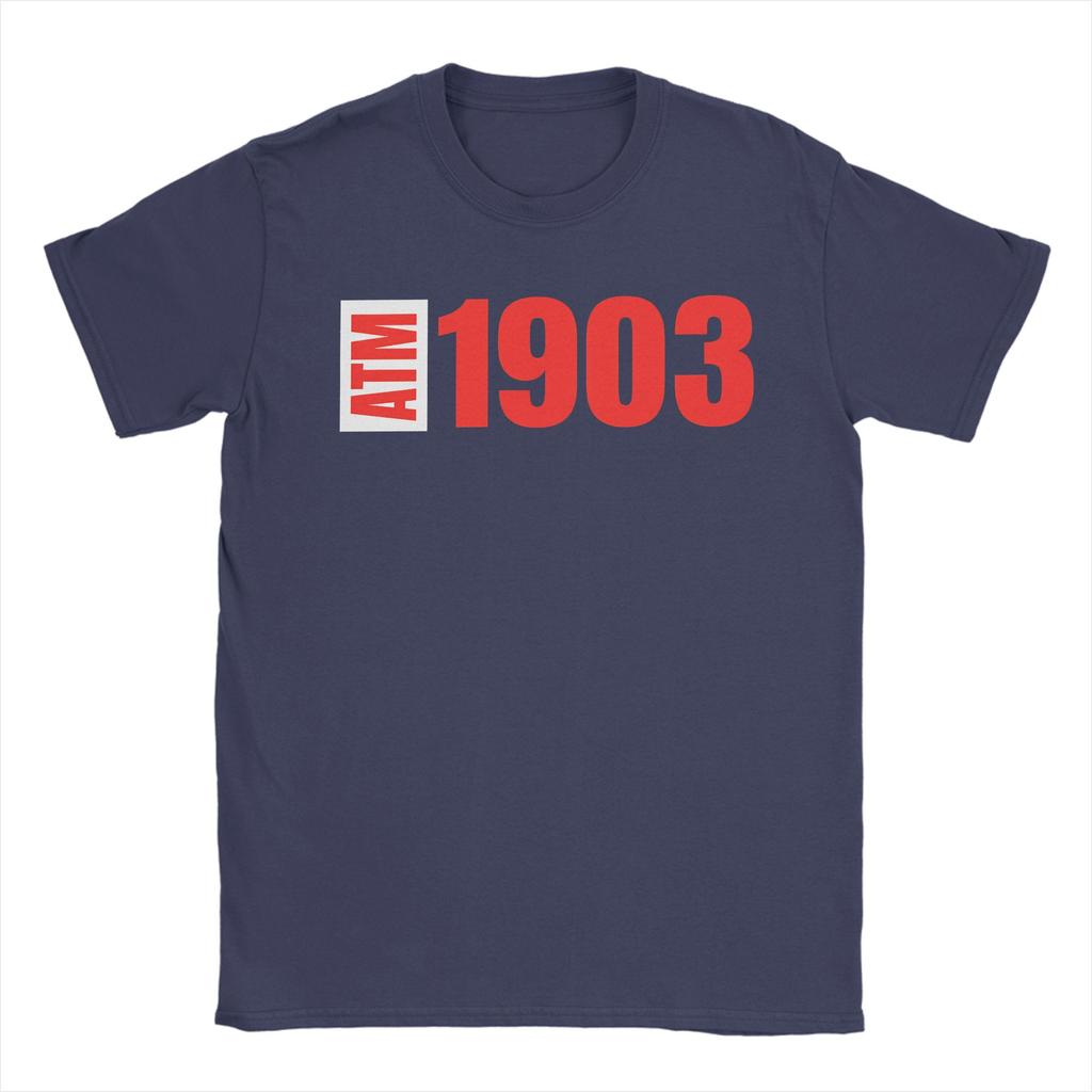 ATM 1903 TShirt for Men  Funny 100 Cotton Tees Crew Neck Short Sleeve T Shirt Birthday Gift Clothes
