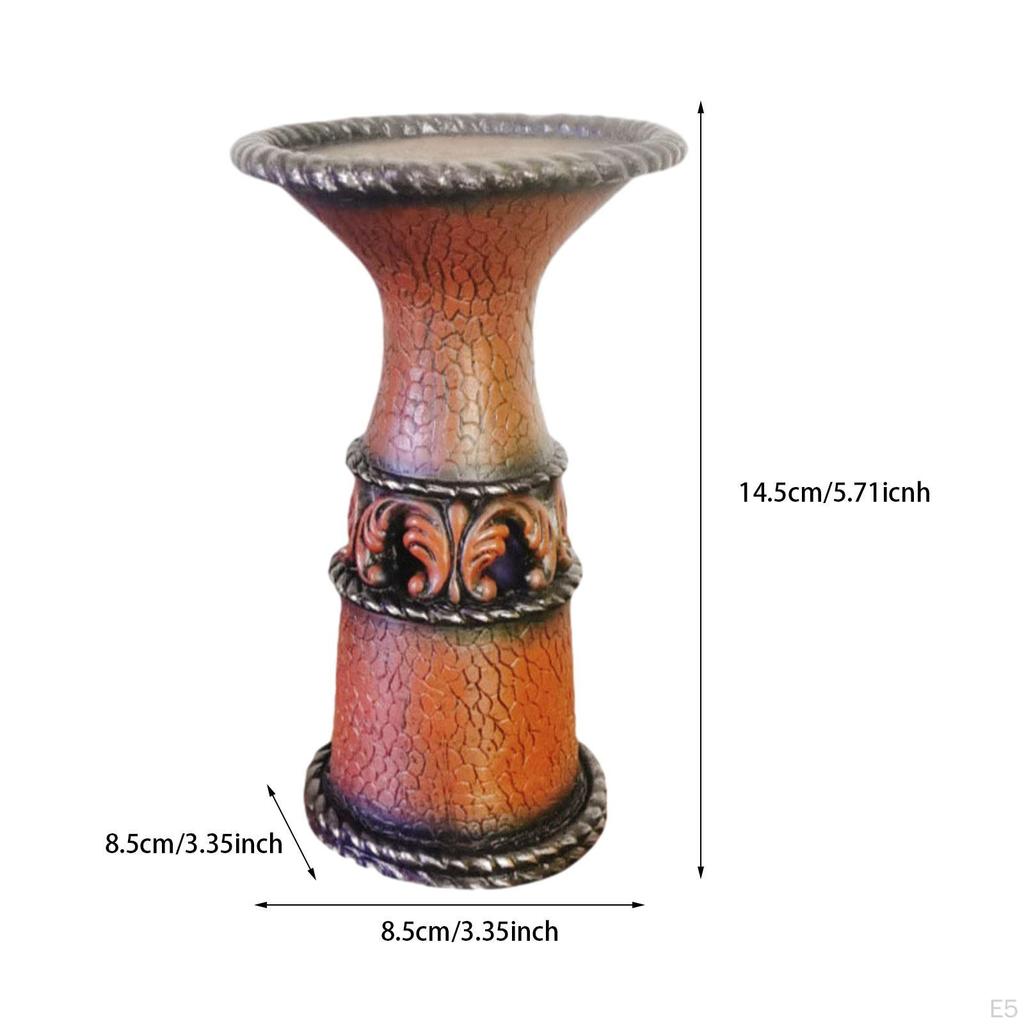 Antike Säule Kerzenhalter Kerzenständer Geschenk Home Dekoration Vintage Tabletop