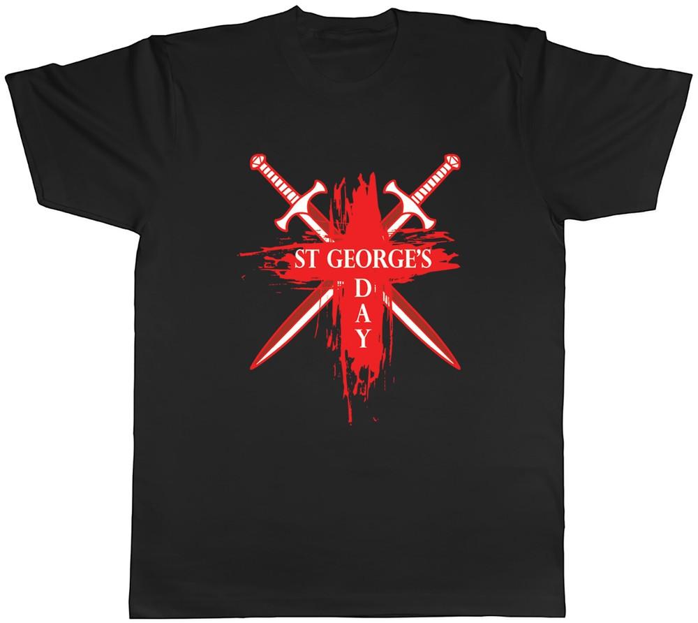 St Georges Day Sword Mens Unisex T-Shirt Tee Gift L