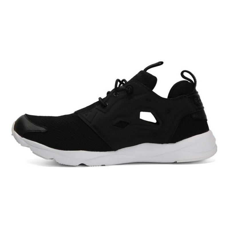 Reebok Furylite Knit Unisex Low-Top Casual Shoes Black CN0309 40
