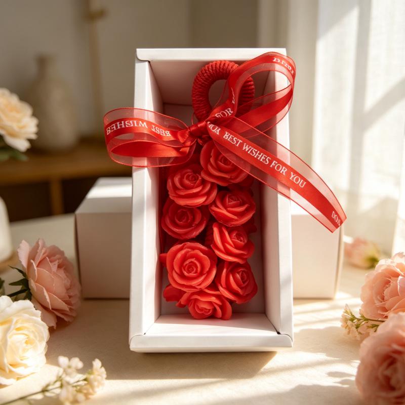 Rose Scented Handmade Soap Petals - Pure Red Grape Bath & Hand Wash, Perfect Wedding Favors & Gifts