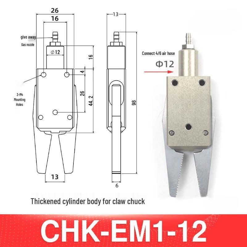 

Aokewen CHK-ES Series Pneumatic Robotic Gripper
