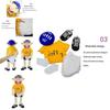 Soft And Skin-friendly Jeffy Cartoon Plush Hand Puppet Toy For Kids And Adults Perfect Christmas And Birthday Gift!