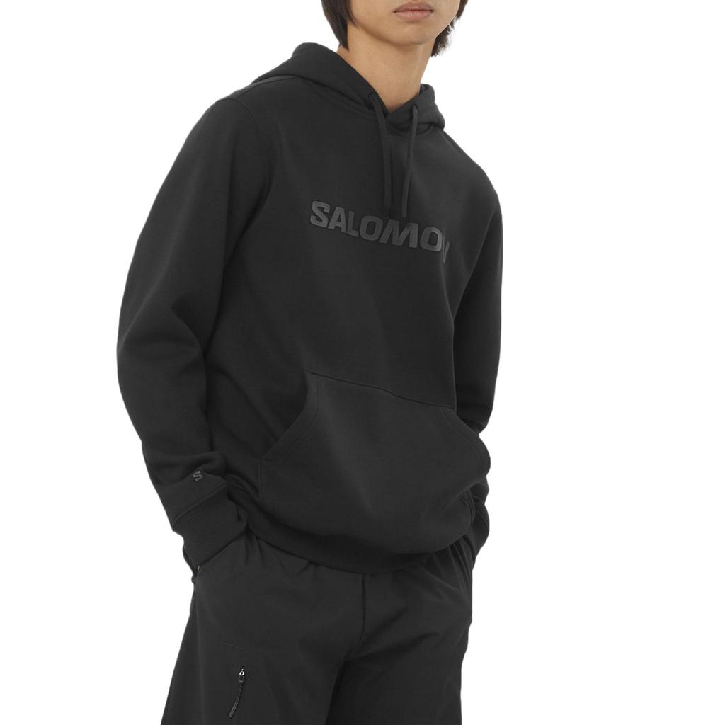 Salomon Breathable Comfortable Durable Hoodie Men hoodies Deep-Black C25252