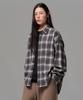 ERA Unisex Vintage Check Shirt - Gray
