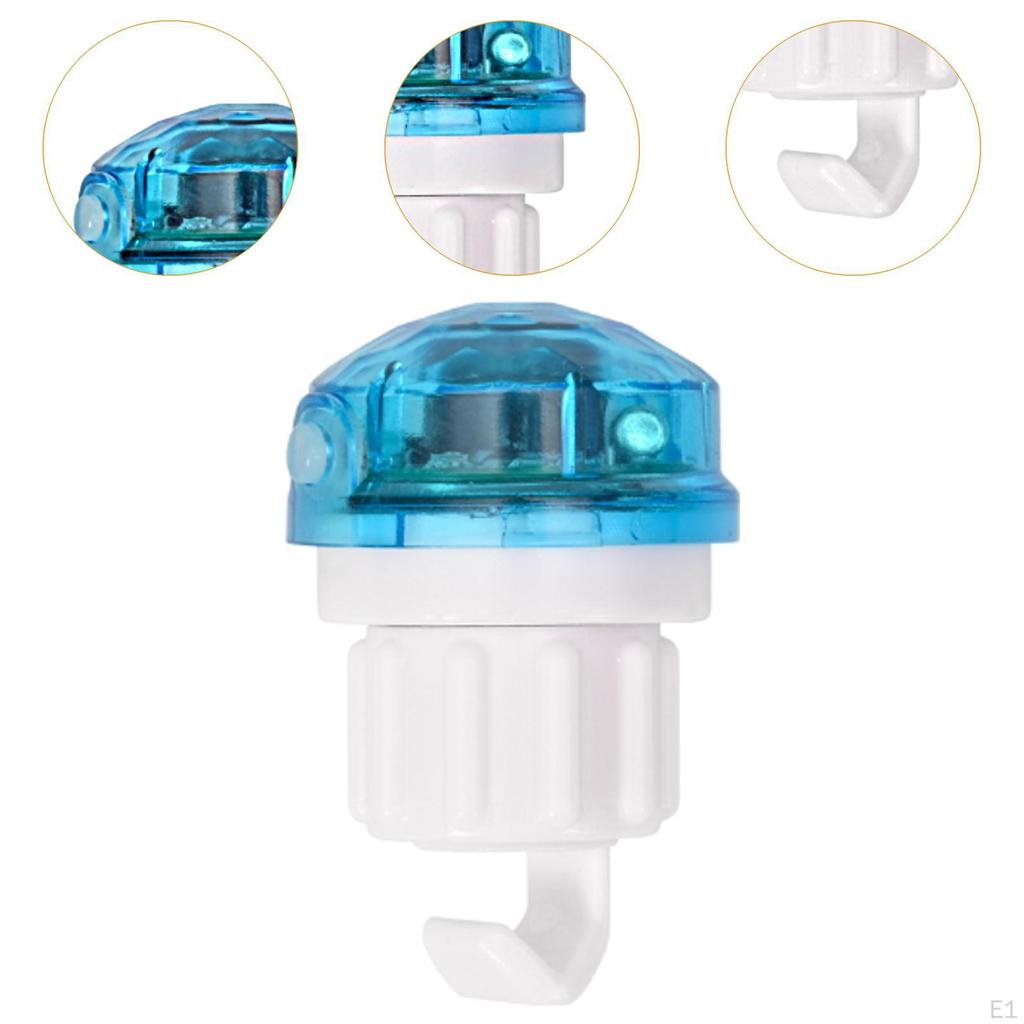 Fishing Bite Alarm with Sound and Light Indicator Portable Fish for Night Beginners