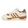 adidas Rivalry Low 86 Chalk Wild Brown Unisex Sneakers White Chalk-White Hazy-Yellow FZ6317