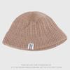 Hat Women's Versatile Wool Hat Cold Hat Winter Warm Ear Protection Big Head Circumference Knitted Basin Hat Thick