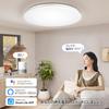 Souyuukai LED Ceiling Tatami Mat Alexa Smart LED Ceiling Color Temperature Slim Remote Control Smartphone App Alexa and Echo Bluetooth Voice Control