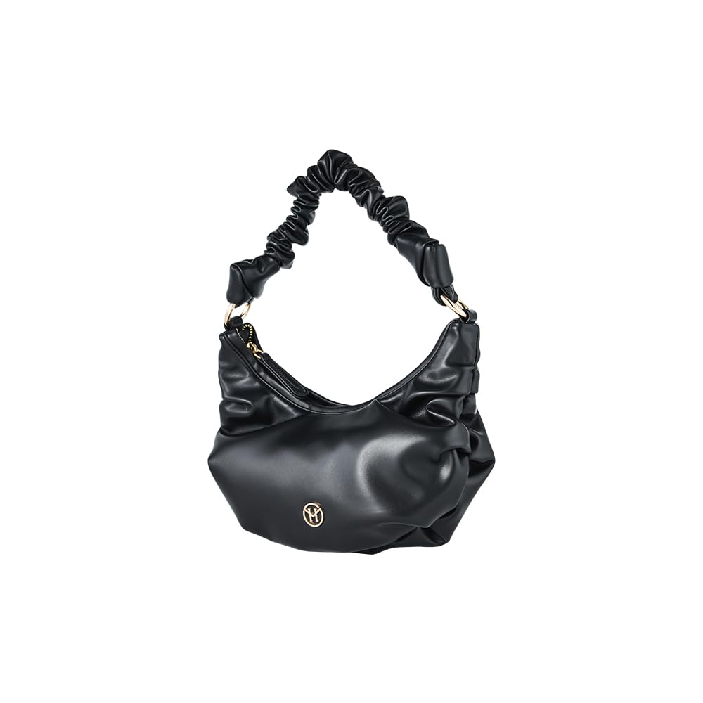 

Handbag for branded for shoulder popular for top handle bag [VICTORIA HYDE] women, small, fashionable, bag, leather, commuting, summer, lightweight, чорний