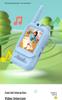 Kinder-Video-Walkie-Talkie mit großer Reichweite, Antenne und TYPE-C-Ladefunktion – Süßes interaktives Outdoor-Spielzeug mit verlängerter Akkulaufzeit