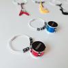 Guitar Drum Initial Name Keychain (6 Types)