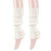 Women's Women's Buttons Leg Warmers Boots Covers Long Socks Knitted