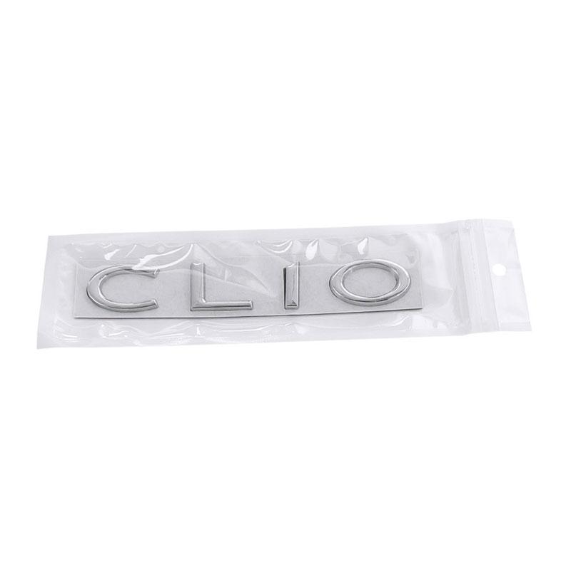 CLIO letter label car stickers for Renault CLIO car side mark rear door modified small steel gun tail trunk decoration logo A5