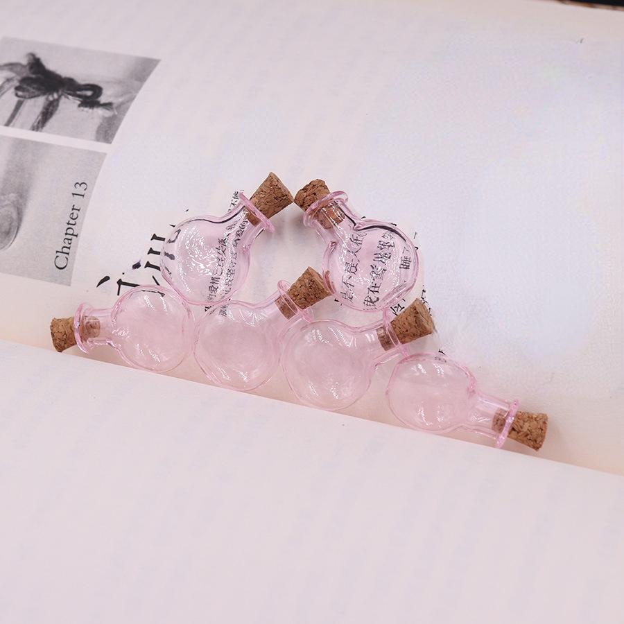 Doplňky pro kutily Ručně vyrobený materiál Příslušenství Skleněná láhev na přání Driftovací láhev s dřevěnou zátkou Kreativní driftovací láhev