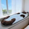 Soft Plush Plush Sleeping Bag Funny Cartoon Design Camping Sleeping Bag Warm Blanket  Indoor Use