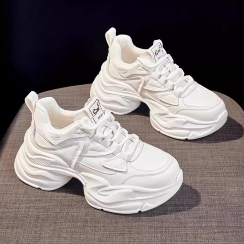 Pantofi Daddy cu talpă groasă Femei Nouă primăvară Mici, sport, cu talpă moale, cu talpă moale