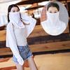 Damen Mode Mund-Nackenabdeckung Anti-UV Staubdicht Atmungsaktiv Outdoor Gesichtsschutz