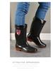 Men's Military Protection Non-Slip High-Top Water & Rain Rubber Shoes