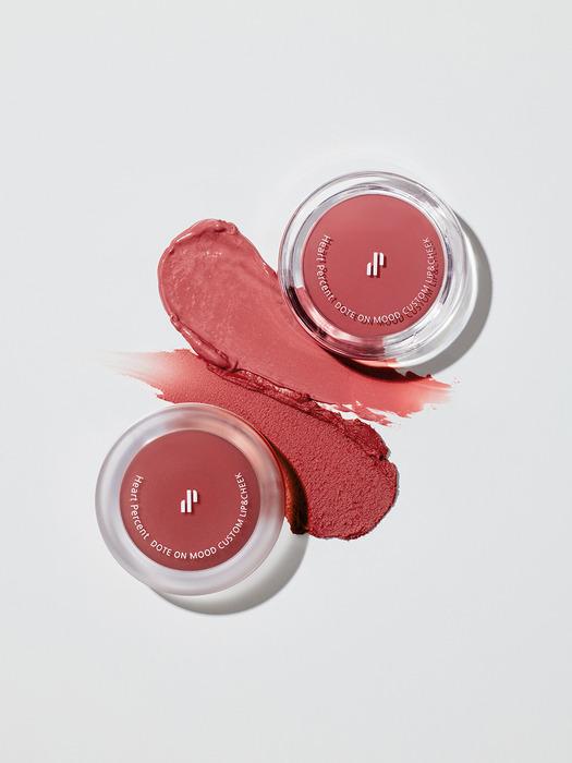 HEARTPERCENT Punkt auf Stimmung Benutzerdefinierter Lippen- und Wangenstift 9,4g