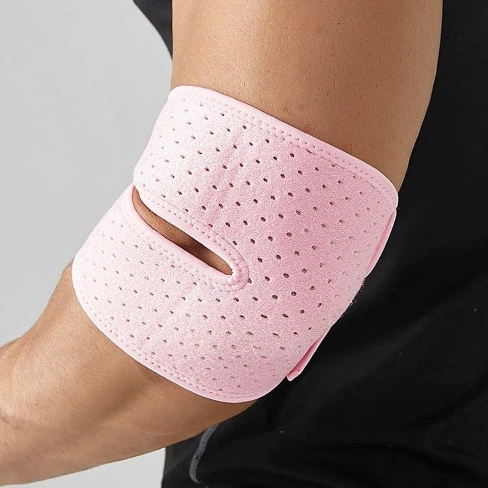 Doppelter Riemen Kompressions-Ellenbogenbandage Atmungsaktive Ellenbogen-Kompressionsärmel Damen
