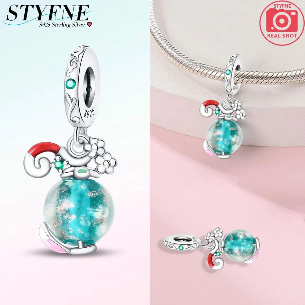 Charms Plataoriginales Four Leaf Clover Beads For Charms Copper Bracelet Beads Jewellery Making Women'S Gift