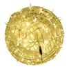 LED Rattan Ball Lights: Outdoor Rainproof Hanging String Lights for Trees