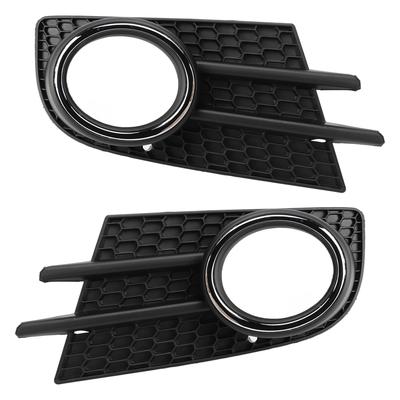 1Pair Front Bumper Fog Light Trim 1038123 Chrome Plating Stylish Durable Fog Light Bezel Replacement for Comfortline
