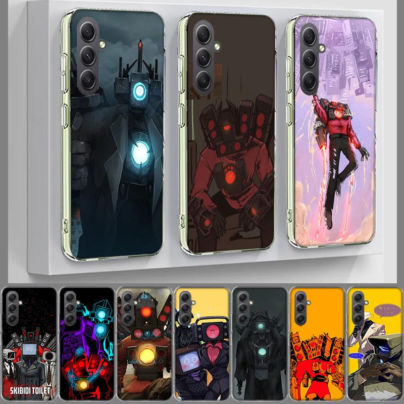 Skibidi Toilet Phone Case for Samsung A17 A37 A57 A07 A16 A26 A36 A56 A06 A02S A12 A22 A32 A52S A04S A14 A24 A34 A54 A03 A13 A33