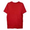 Moncler Red Cotton Logo T-shirt Tops S RedUsed