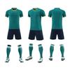 Breathable Sweat-Wicking Football Kit: Personalized Adult & Child Jersey Set for Match & Training