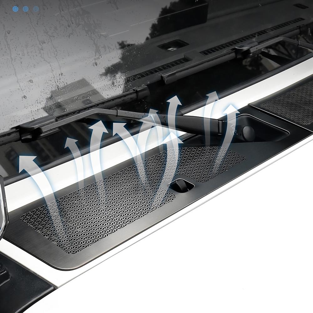Special Engine Hood Drainage Protection Cover Filter Mesh Air Conditioner Intake Inlet Exterior Upgrade Parts for BAIC 212 T01