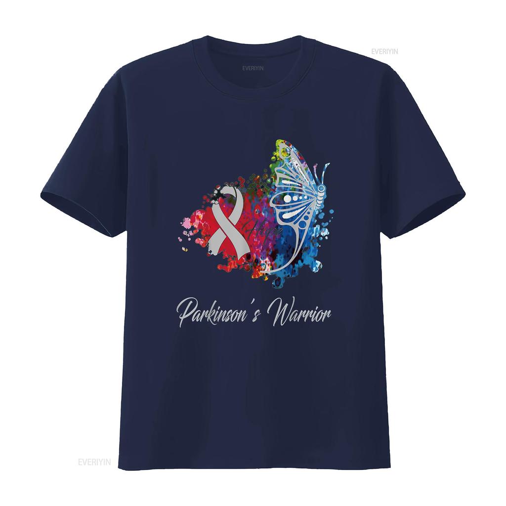 Womens Parkinson S Disease Awareness T Shirt Black X Large Vintage Washed Comfortable Top For Everyday Wear Streetwear Homme
