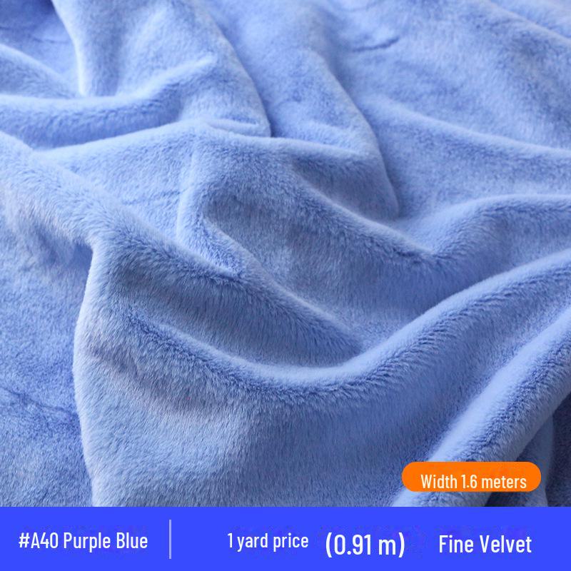 Material Pluș Iepure Rex Imitație 5mm - Opțiuni Multicolor pentru Jucării, Îmbrăcăminte, Perne