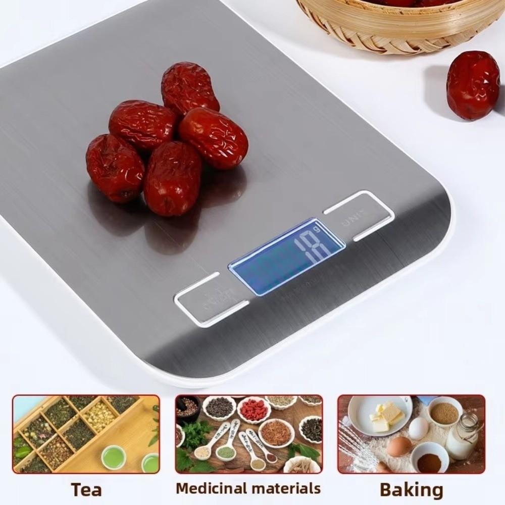 5KG /10KG Capacity Kitchen Scale LCD Display Digital Scale Weighing Scale  Baking