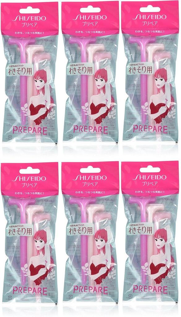 Bulk Purchase Prepare Armpit Shaver, 3 Shavers X 6 Packs