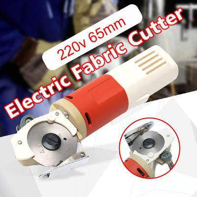 150W Electric Rotary Blade Round Knife Cloth Cutter Fabric Cutting Machine