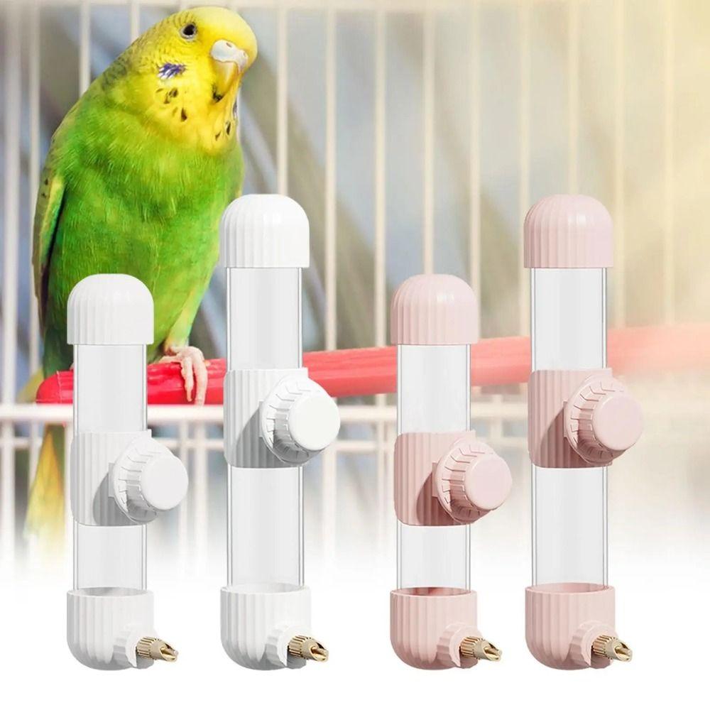 220ml/280ml Automatic Bird Water Feeder No Mess Parrot Water Dispenser  Canary
