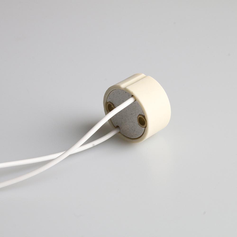 30 STÜCKE LED-Stecker Lampenfassung GU10 Fassung Für Halogen Keramik Glühbirne Lampenfassung Basis Draht 220V 110V 12V