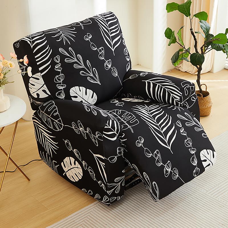 Recliner Slipcovers 4-Pieces Sofa Covers Couch Chair Cover Non Slip Reclining Furniture Protector Sofa Covers for Living Room