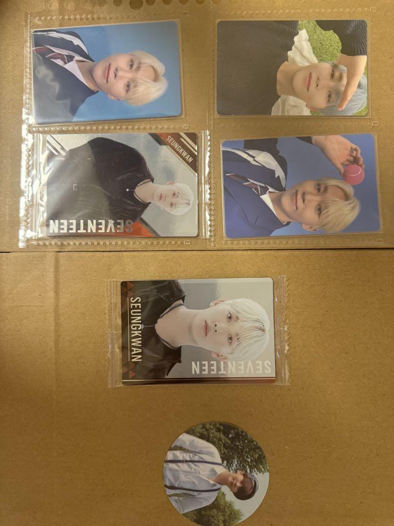 

[USED] SEVENTEEN Seungkwan past album trading cards