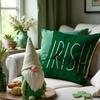 St. Dzień Świętego Patryka Poszewka na Poduszkę Paski Nadruk Domowa Poszewka na Poduszkę Salon Sofa Sypialnia Poszewka na Poduszkę