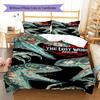 Jurassic Pattern Bedding Quilt Set Quilt Cover Pillowcase Home Decoration Gift (1 * duvet cover + 2 * pillowcase, without core)