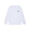 Li-Ning Sakura Serie Buchstabenaufdruck Lässiges Pullover-T-Shirt SS22 Überschnittene Schultern Unisex Oberteile Weiß AHSS915-1